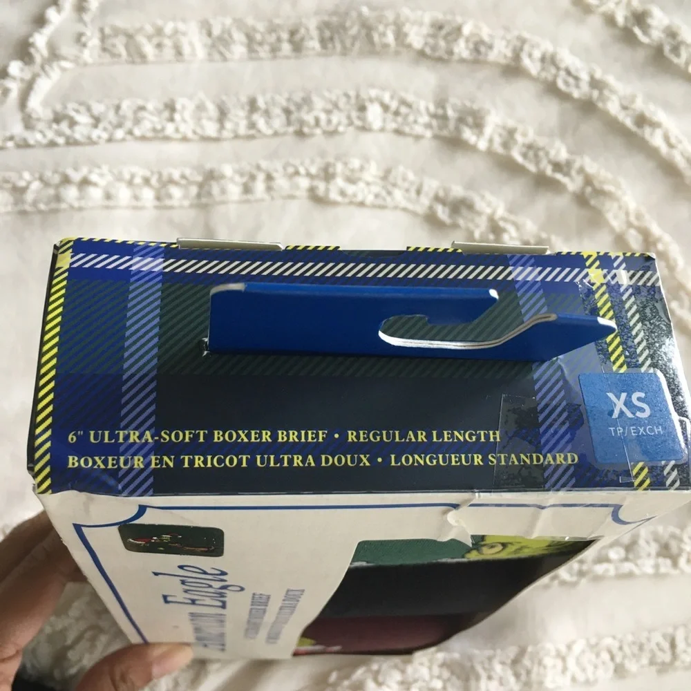 American Eagle Outfitters Boxer Brief 3-Pack – Blue, Green, Black